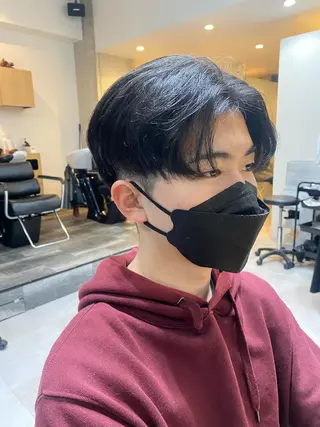 ミディアム カラー メンズ 似合う髪型見つけます AYAKAのヘアスタイル
