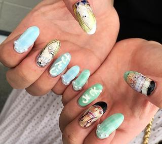 ネイル 推しネイル | 　aycnailのネイルデザイン