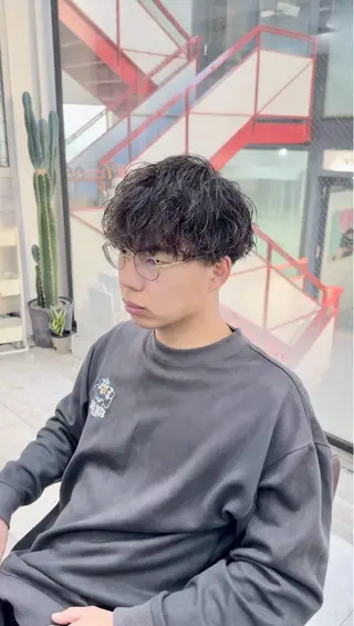 パーマ メンズパーマ 特化Enhanceのヘアスタイル