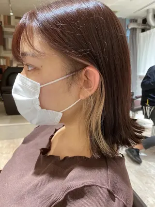 ミディアム カラー Kojima 髪質改善ケアサロン*のヘアスタイル