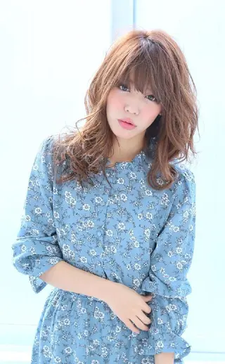 ロング カラー Cecilhair 店長松本のヘアスタイル