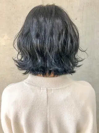 ミディアム カラー ハイライト/髪質改善 ans/黒木 和大のヘアスタイル