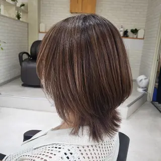 ミディアム カラー ヘアーサロン サニーのヘアスタイル