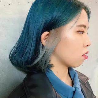 ショート カラー 中川 竜誠のヘアスタイル