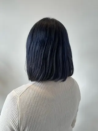 ミディアム 林 美優のヘアスタイル