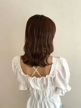 ミディアム ヘアアレンジ yua モデル募集のマツエク・マツパデザイン
