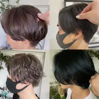 カラー メンズ nailist mana𖤐´-のネイルデザイン