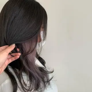 ロング カラー ヘアアレンジ ✄折橋 彩花🐶🍑のヘアスタイル