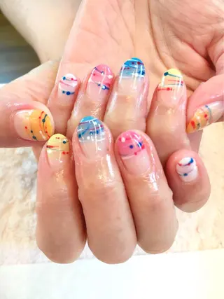 ネイル clover nailのネイルデザイン