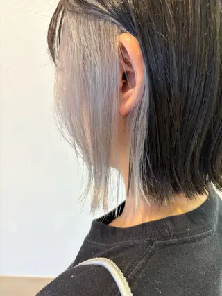 ショート カラー 加藤 産休につき8月末までのヘアスタイル