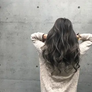 ロング カラー 佐野 智史のヘアスタイル