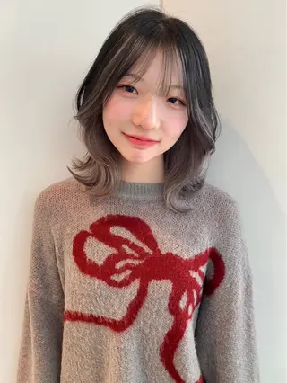 ミディアム カラー mai / linoah˚✧のヘアスタイル