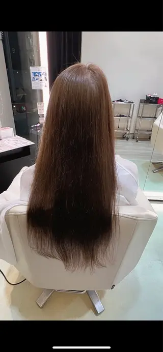 ロング 近藤 羽南のヘアスタイル