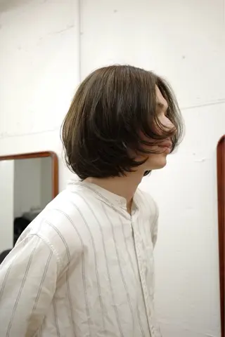 ショート パーマ メンズ @olbbwm MISAのヘアスタイル