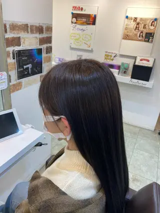 ロング anoたまプラーザ 牧野直樹のヘアスタイル