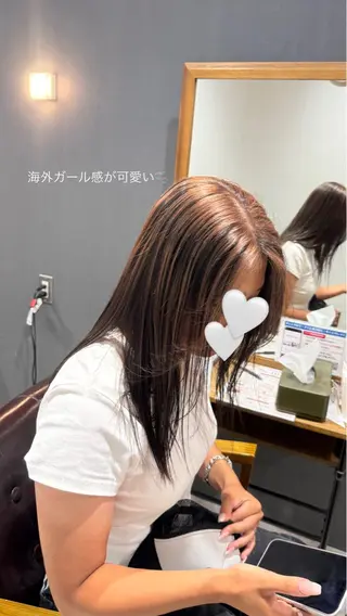 カラー みなつ🌟/郡山駅前 /似合わせカラー✨️のヘアスタイル
