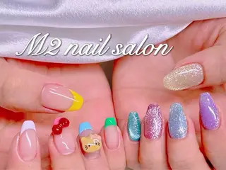 ネイル 長さだし専門店 M2 rikaのネイルデザイン