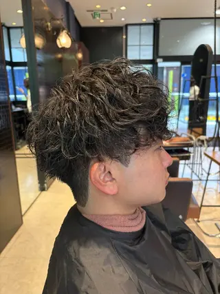 パーマ メンズ 清水 men'sパーマ特化のヘアスタイル