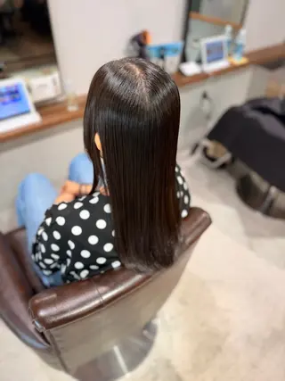 ロング 手話/耳が聞こえない 🦻🏻/山本しずほのヘアスタイル