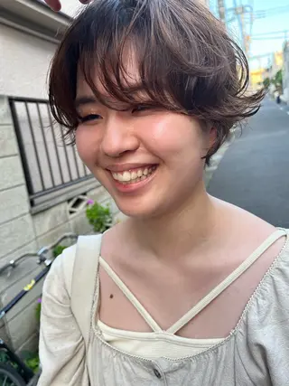 パーマ 浪 一平のヘアスタイル