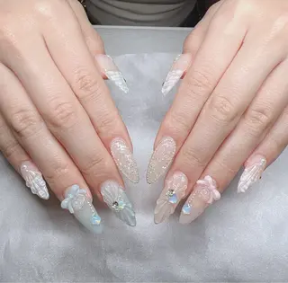 ネイル Lee Nails チップ長さだし専門店のネイルデザイン