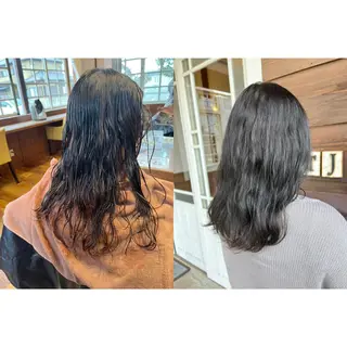 ミディアム カラー ヘアアレンジ topstylist 野口 雅のヘアスタイル