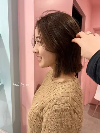 ショート レイヤー/ダブルカラ ー🎀Sayakaのヘアスタイル