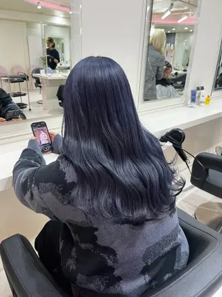 ミディアム カラー 💟RINNA 艶カラー💟のヘアスタイル