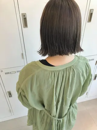 ショート カラー Saori / ボブ /顔周り/カラー🎀のヘアスタイル