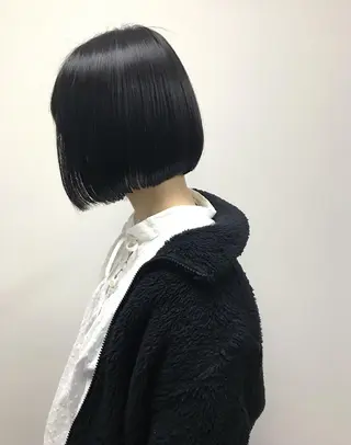 ショート 丹羽大喜 縮毛矯正/美髪矯正のヘアスタイル