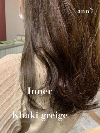 ロング カラー 韓国スタイル🇰🇷 annaのヘアスタイル