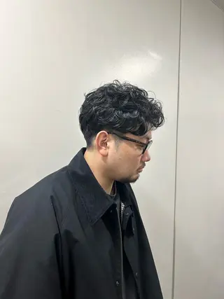 パーマ メンズ 安福 椎南のヘアスタイル