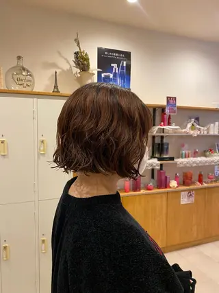ミディアム 小笹 叶愛のヘアスタイル