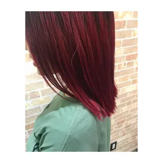 ミディアム カラー 中野 竜介のヘアスタイル