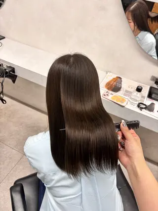 ミディアム カラー ‪🔆‬ハイトーン ‪🔆‬AYAKAのヘアスタイル