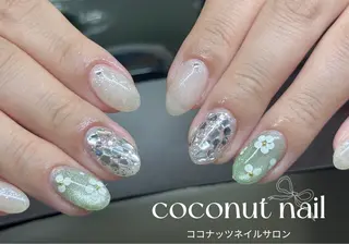 ネイル 神田 ココナッツのネイルデザイン
