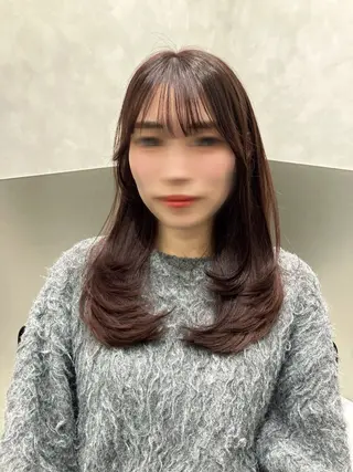 ロング カラー 💖ブリーチなし透明 感💖ASAHIのヘアスタイル
