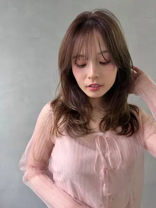 セミロング トレンド似合わせ /店長キドヨシキのヘアスタイル