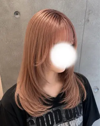 セミロング Cocoro 艶カラー🎀のヘアスタイル