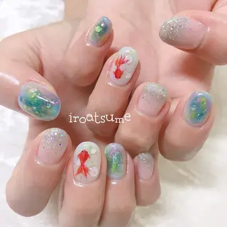 ネイル nail salon iroatsumeのネイルデザイン
