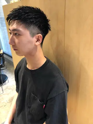 メンズ 🌈圧倒的デザイン パーマ 関和希のヘアスタイル