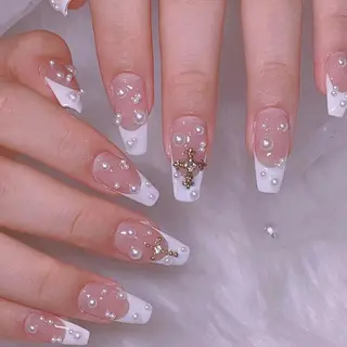 ネイル キラキラ🌸🌸🌸 nail ⭐️✨のネイルデザイン
