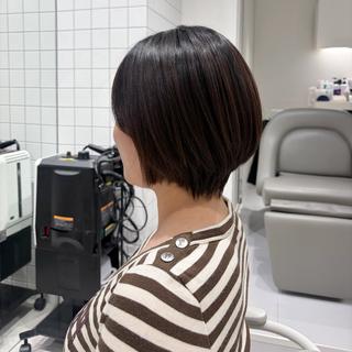 ショート 似合わせショート♡ 石川優奈のヘアスタイル