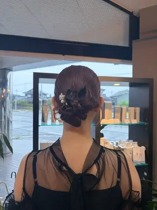 ヘアアレンジ arika マユのヘアスタイル
