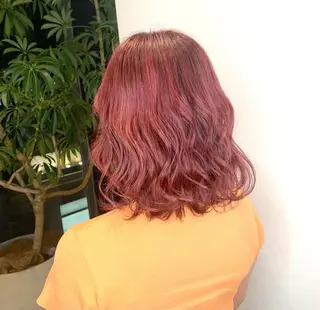 ミディアム カラー カラーリスト/アイ リスト/牛込萌香🫧のヘアスタイル