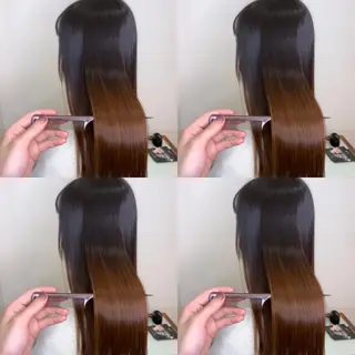 ロング 髪質改善・縮毛矯正 特化・ユウシンのヘアスタイル