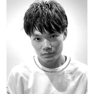 ミディアム メンズ 時久 葵のヘアスタイル
