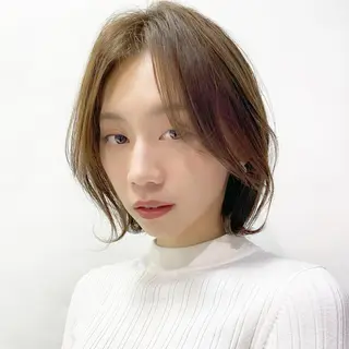 ショート カラー ヘアアレンジ KONOMI スタイリストのヘアスタイル