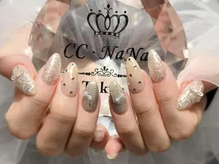 ネイル CC NaNa ワンホンネイル🌙Nのネイルデザイン