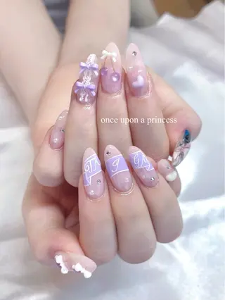 ネイル Once upon a princessのネイルデザイン
